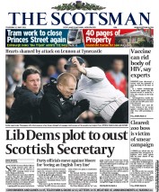 The Scotsman (UK) Newspaper Front Page for 12 May 2011