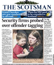 The Scotsman Newspaper Front Page (UK) for 12 July 2013