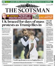 The Scotsman (UK) Newspaper Front Page for 12 July 2018