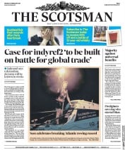 The Scotsman (UK) Newspaper Front Page for 13 February 2017