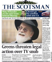 The Scotsman (UK) Newspaper Front Page for 13 March 2015