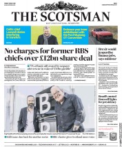 The Scotsman (UK) Newspaper Front Page for 13 May 2016