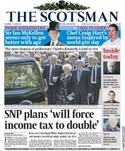 The Scotsman (UK) Newspaper Front Page for 13 June 2015