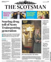 The Scotsman (UK) Newspaper Front Page for 14 October 2015
