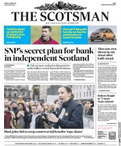 The Scotsman (UK) Newspaper Front Page for 14 April 2017