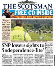 The Scotsman (UK) Newspaper Front Page for 14 May 2011