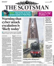 The Scotsman (UK) Newspaper Front Page for 15 May 2017