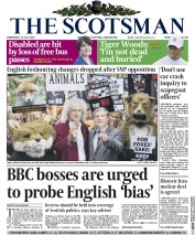 The Scotsman (UK) Newspaper Front Page for 15 July 2015