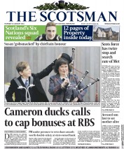 The Scotsman Newspaper Front Page (UK) for 16 January 2014