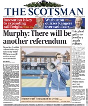 The Scotsman (UK) Newspaper Front Page for 16 June 2015