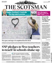 The Scotsman (UK) Newspaper Front Page for 16 June 2017