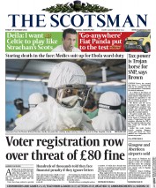 The Scotsman (UK) Newspaper Front Page for 17 October 2014