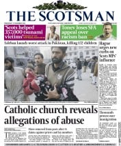 The Scotsman Newspaper Front Page (UK) for 17 December 2014