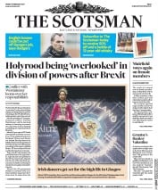 The Scotsman (UK) Newspaper Front Page for 17 February 2017