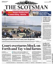 The Scotsman (UK) Newspaper Front Page for 17 May 2017