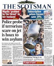 The Scotsman (UK) Newspaper Front Page for 17 June 2013