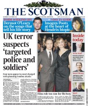 The Scotsman (UK) Newspaper Front Page for 18 October 2014