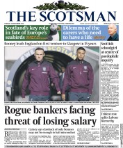 The Scotsman (UK) Newspaper Front Page for 18 November 2014