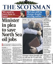 The Scotsman (UK) Newspaper Front Page for 18 December 2014