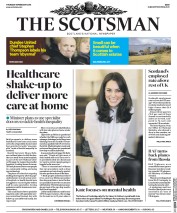 The Scotsman (UK) Newspaper Front Page for 18 February 2016