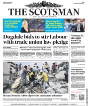 The Scotsman (UK) Newspaper Front Page for 18 April 2016
