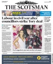 The Scotsman (UK) Newspaper Front Page for 18 May 2017