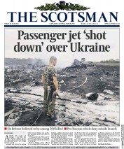The Scotsman Newspaper Front Page (UK) for 18 July 2014
