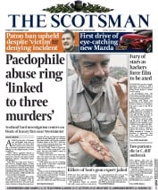 The Scotsman Newspaper Front Page (UK) for 19 December 2014