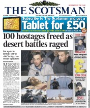 The Scotsman (UK) Newspaper Front Page for 19 January 2013