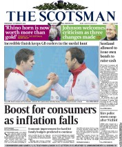 The Scotsman (UK) Newspaper Front Page for 19 February 2014