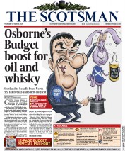 The Scotsman Newspaper Front Page (UK) for 19 March 2015
