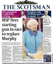 The Scotsman Newspaper Front Page (UK) for 19 May 2015