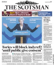 The Scotsman (UK) Newspaper Front Page for 19 May 2017