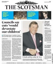 The Scotsman (UK) Newspaper Front Page for 1 February 2016