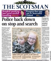 The Scotsman Newspaper Front Page (UK) for 1 April 2015