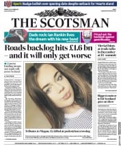 The Scotsman (UK) Newspaper Front Page for 20 October 2017