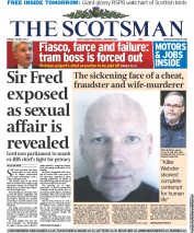 The Scotsman (UK) Newspaper Front Page for 20 May 2011