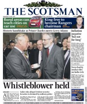 The Scotsman (UK) Newspaper Front Page for 20 May 2015