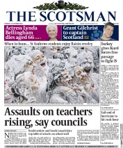 The Scotsman (UK) Newspaper Front Page for 21 October 2014