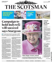 The Scotsman (UK) Newspaper Front Page for 21 April 2016