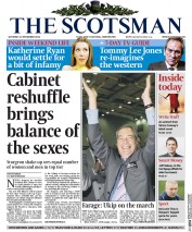 The Scotsman (UK) Newspaper Front Page for 22 November 2014