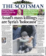 The Scotsman Newspaper Front Page (UK) for 22 January 2014