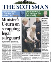 The Scotsman Newspaper Front Page (UK) for 22 April 2015