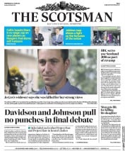 The Scotsman (UK) Newspaper Front Page for 22 June 2016