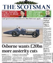 The Scotsman (UK) Newspaper Front Page for 22 July 2015