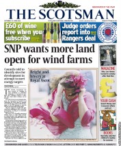The Scotsman (UK) Newspaper Front Page for 23 June 2012