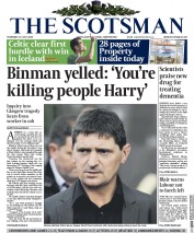 The Scotsman (UK) Newspaper Front Page for 23 July 2015