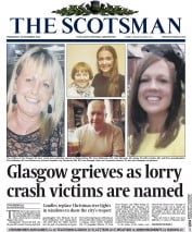 The Scotsman (UK) Newspaper Front Page for 24 December 2014
