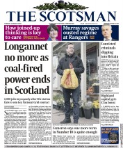 The Scotsman (UK) Newspaper Front Page for 24 March 2015