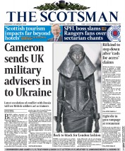 The Scotsman Newspaper Front Page (UK) for 25 February 2015